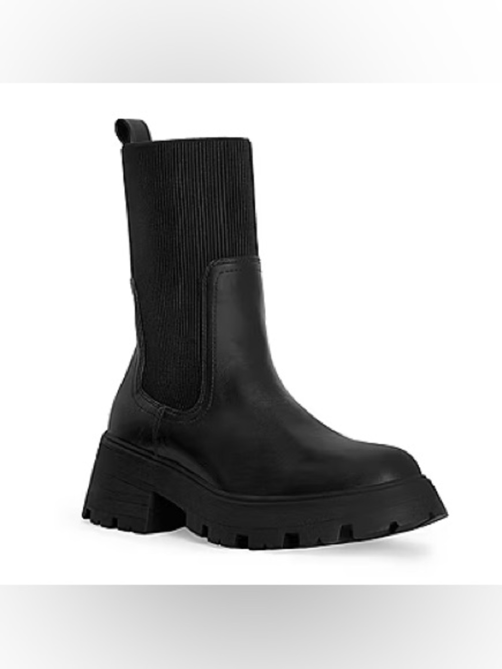 RM Rebecca Minkoff Womens Alexa Chunky Heel Chelsea Boots